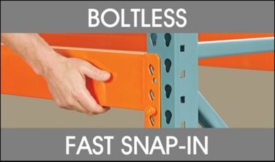 Add-On Unit. Boltless, fast snap-in.