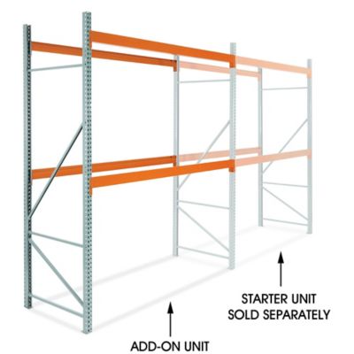 Add-On Unit for Pallet Rack - 120 x 48 x 144" H-6200-ADD