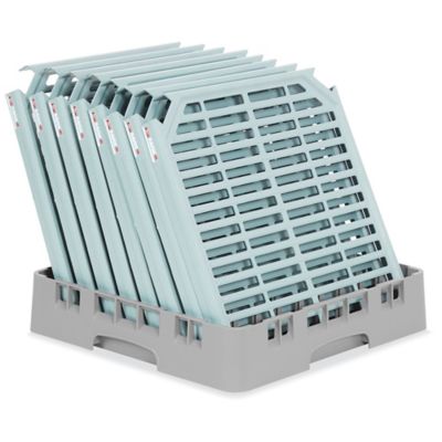 Vented Plastic Shelving - 36 x 18 x 74