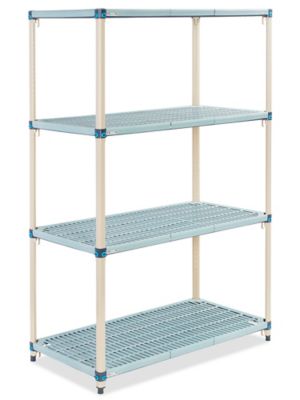 B and q plastic shelving discount