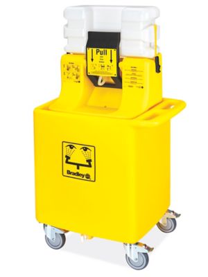 Bradley® Mobile Eyewash Station H-6224 - Uline