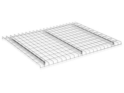 Treillis en fil de métal pour rayonnage à palettes – 52 po de largeur, 42 po de profondeur