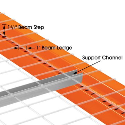 Pallet Rack Wire Decking - 52
