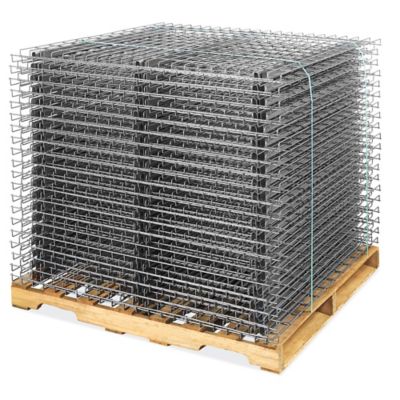 Pallet Rack Wire Decking Skid Lot - 52" Wide, 48" Deep H-6232S