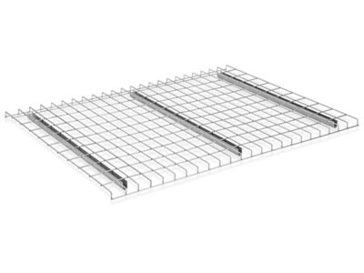 Treillis en fil de métal pour rayonnage à palettes – 58 po de largeur, 42 po de profondeur