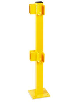 Montant de coin pour glissières de sécurité légères