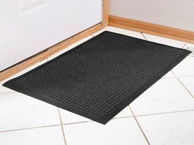 Waterhog™ Carpet Mat - 3 x 12', Charcoal H-1683GR - Uline