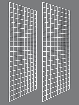Gridwall Panels - 2 x 5', White H-6277W
