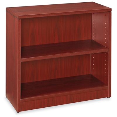 Classic Bookcase - 2-Shelf, Mahogany H-6284