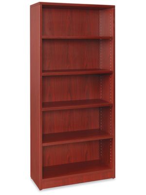 Classic – Bibliothèque – Acajou, 5 tablettes