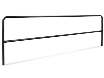 Safety Railing - Steel, 10', Black H-6297BL