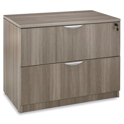 Downtown Lateral File Cabinet - 2-Drawer, Gray
