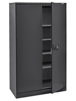 Electronic Storage Cabinet - 48 x 24 x 78", Black H-6314BL