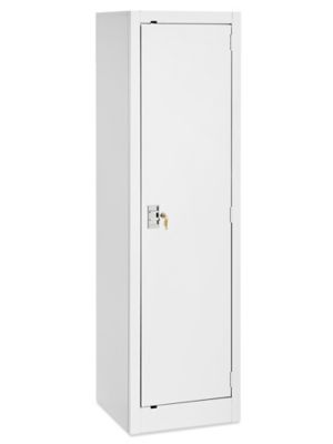 Slim Storage Cabinet - 24 x 18 x 66, Assembled, Light Gray H-6317AGR -  Uline