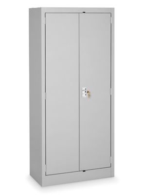 Downtown Storage Cabinet - 2-Shelf, Gray - ULINE - H-6859GR