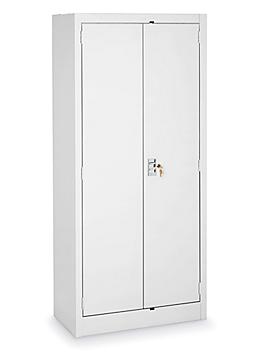 Slim Storage Cabinet - 30 x 15 x 66", Unassembled, White H-6318W