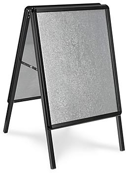 Aluminum Snap Edge A-Frame Sign - Black H-6327BL