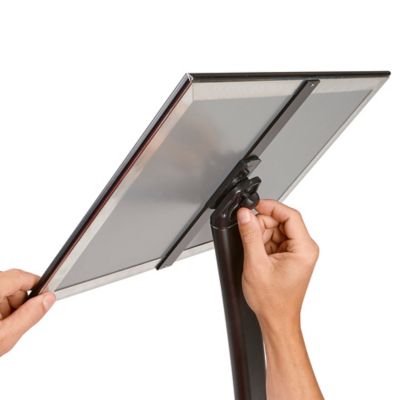 Dyna-Living Sign Stands For Display 8.5 X 11 Inch, 8 Packs Adjustable Sign Holder