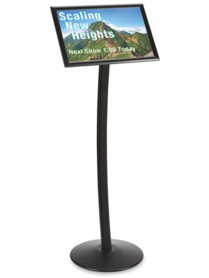 17 x 11 Sign Holder Stand Poster Stand Adjustable Height Literature Stand