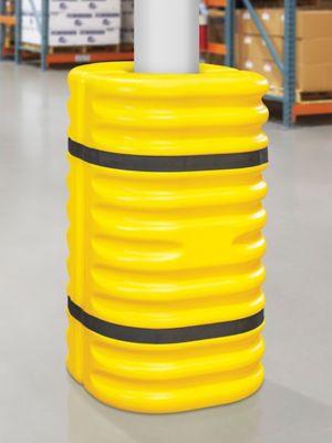 Column Protector - 9" Round, Yellow H-6340
