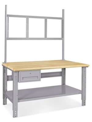 Mesa para Trabajo en Equipo - Estación para Trabajar de Pie H-8259 - Uline