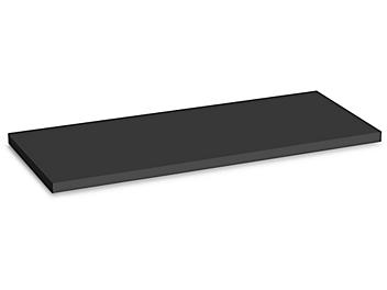 Slatwall Display Shelf - 24 x 10", Black H-6352BL