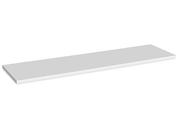 Slatwall Display Shelf - 48 x 12", White H-6354W
