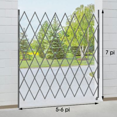 Barrière de sécurité pliable – 5 à 6 pi x 7 po – H-6372