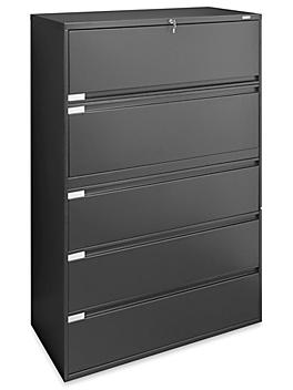 Lateral File Cabinet - 42" Wide, 5 Drawer