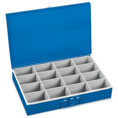 Steel Compartment Box - 16 Slot H-6399 - Uline