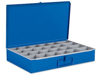 PLASTIC BOXES FOR STEEL BOX RACKS, No. Compartments: Adj. LP w/20