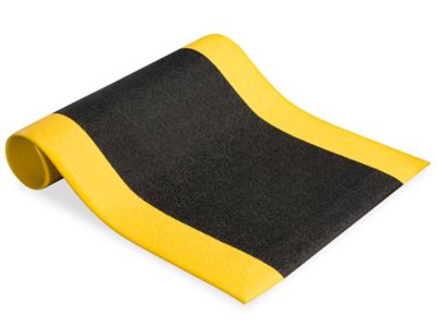 Cadillac Mat - 3/8" thick, 3 x 12', Black/Yellow H-643Y