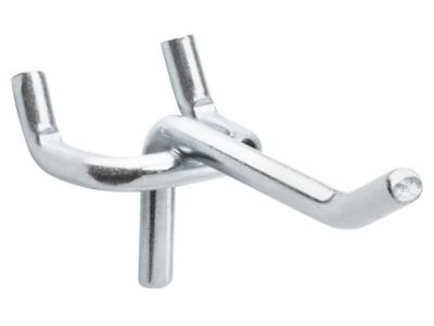 Straight Hooks for Pegboard - 2", Zinc-Plated H-6447