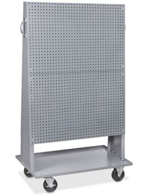Pegboard Cart - 37 x 64 x 24" H-6462