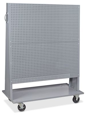 Pegboard Cart - 49 x 64 x 24