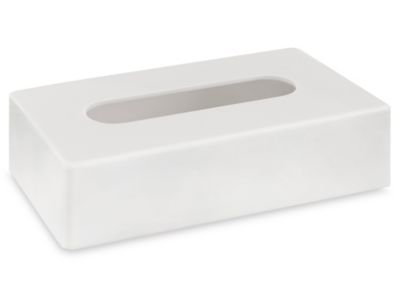 Cubierta para Caja Rectangular de Pañuelos Faciales - 2 x 9 x 5 H-6477 -  Uline