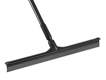 Colored Floor Squeegee - Rubber, 24", Black H-6490BL
