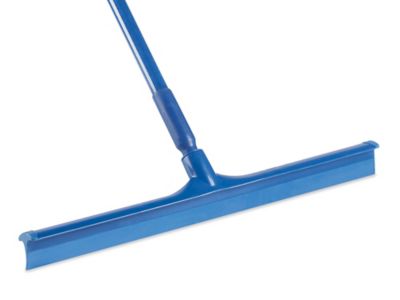 Colored Floor Squeegee - Rubber, 24, Blue H-6490BLU - Uline