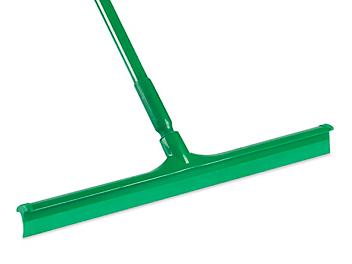 Colored Floor Squeegee - Rubber, 24", Green H-6490G