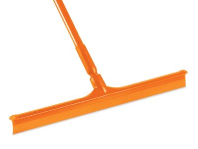 Colored Floor Squeegee - Rubber, 24, Orange - ULINE - H-6490O