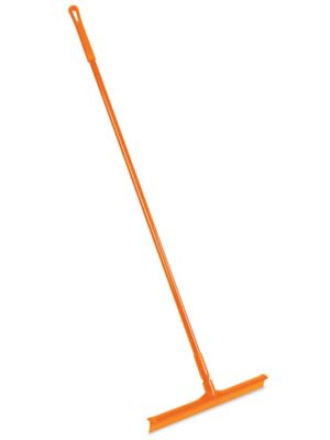 Colored Floor Squeegee - Rubber, 24, White - ULINE - H-6490W