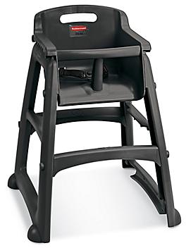 Rubbermaid&reg; High Chair - Black H-6493BL