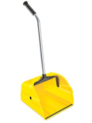 Jumbo Plastic Standing Dust Pan - Yellow H-6497Y - Uline