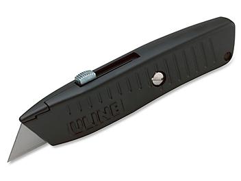 Uline Steel Utility Knife - Black H-64BL