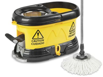 Een nacht Enzovoorts suspensie Cyclomop® Spin Mop System H-6526 - Uline