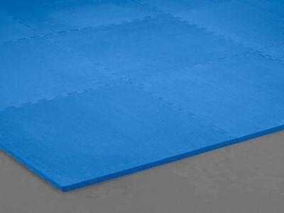 Foam Floor Tiles - 24 x 24", 5/8" thick, Blue H-6536