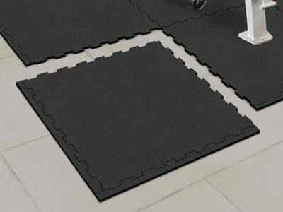 Basic Fitness Floor Tiles - Black