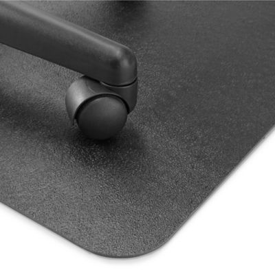 Black carpet chair discount mat