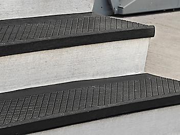 Outdoor Stair Treads - Rubber, 72 x 12", Black H-6559