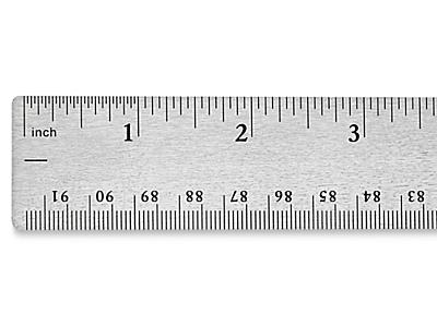 Règle en acier inoxydable 30 cm (12)